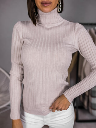 Monte Cervino italin trutlneck light pink