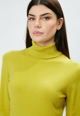 Monte Cervino italin trutlneck light green