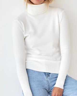 Monte Cervino italin trutlneck white