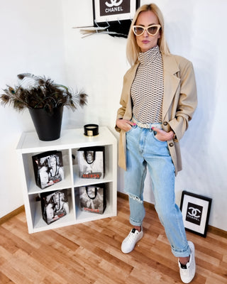 Missguided RIOT Mom džinsi