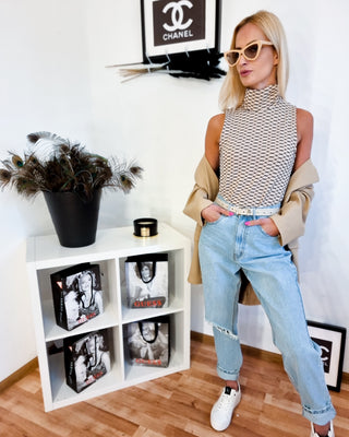 Missguided RIOT Mom džinsi