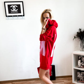 DKNY hoodie-dress